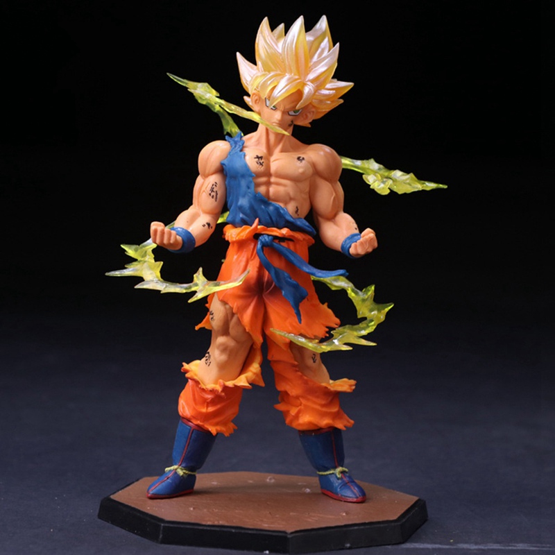 Mô hình nhân vật Super Saiyan Son Gokou trong Dragon Ball Z 17cm độc đáo