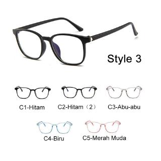 Mắt kính trong suốt chống tia bức xạ thời trang cho nam và nữ