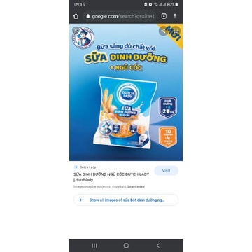 Sữa dinh dưỡng ngũ cốc Dutch lady