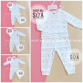 Bộ Avaler dài tay thu đông cho bé chất liệu sợi tre