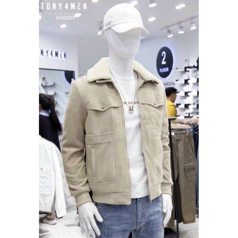 Áo khoác nam lót lông dày hàng đẹp neww