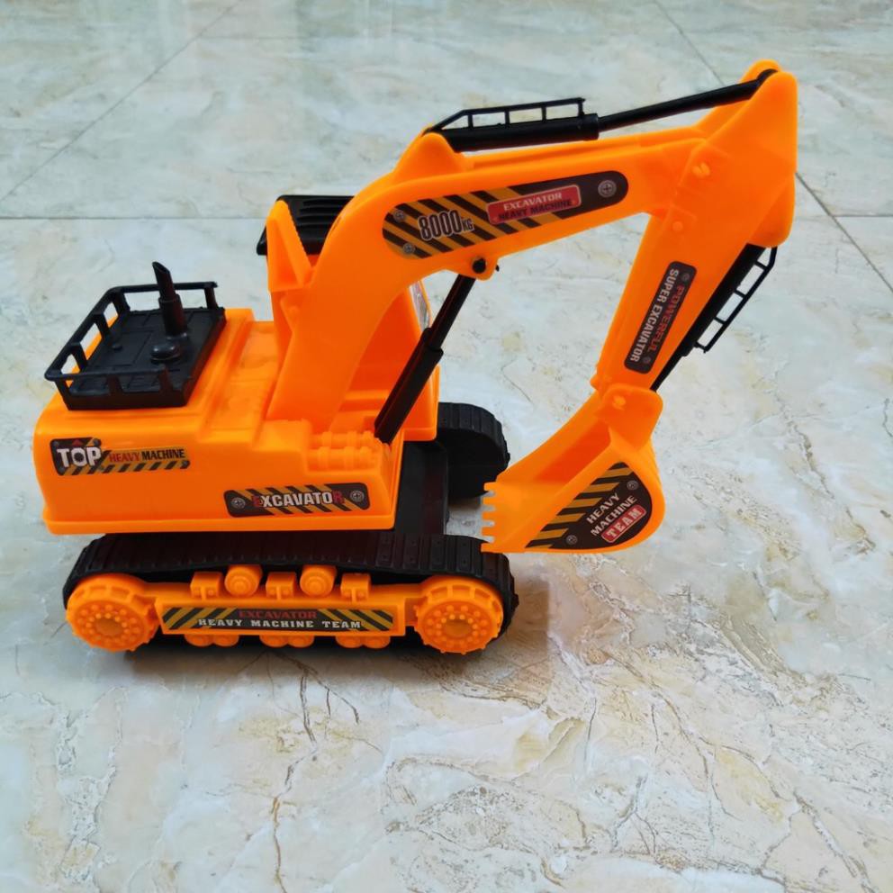 Đồ chơi Xe Máy Xúc Có thể nâng hạ tay và xoay xe