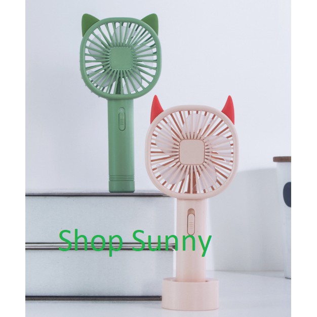 Mini fan Quạt cầm tay Quạt mini có đèn