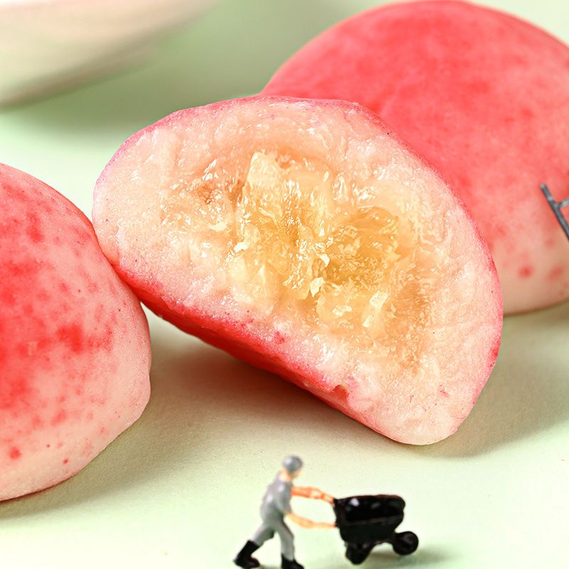 Bánh mochi trái đào 🍑 tươi ngon
