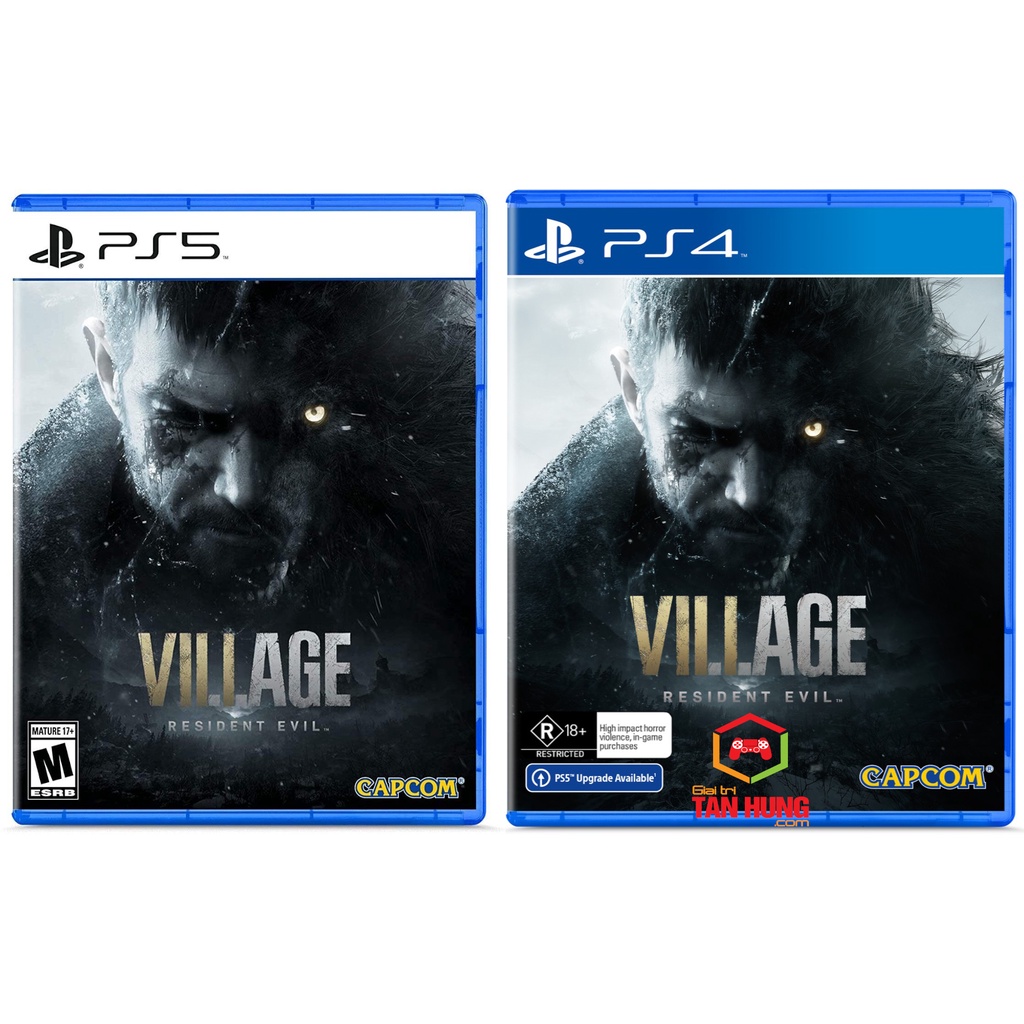 Đĩa game Ps4 Ps5 Resident Evil Village - Resident Evil 8 Ps4 Ps5