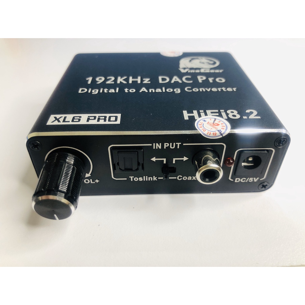 BỘ CHUYỂN ĐỔI ÂM THANH DIGITAL SANG ANALOG VINAGEAR XL6 PRO CHÍNH HÃNG.