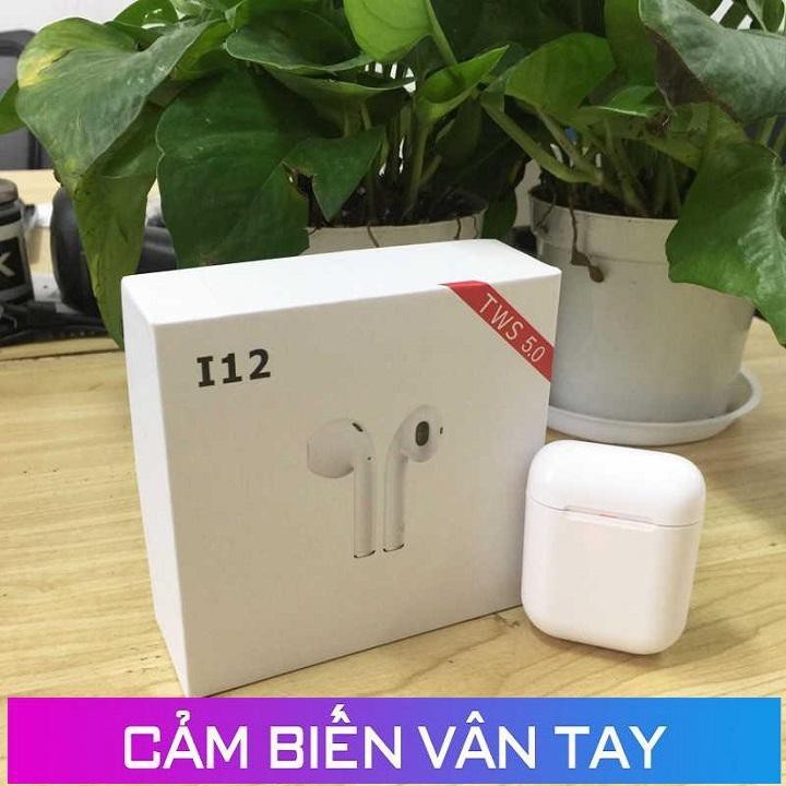 Tai Nghe I12 Tws Bluetooth V5.0 Cảm Ứng Nghe Nhạc Gọi Điện