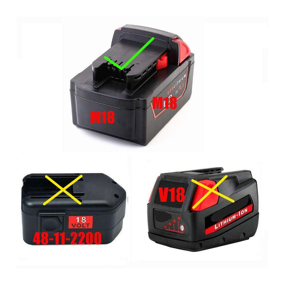 MYRONGVN Dây Cáp Sạc Pin Li-ion Milwaukee M18 M14 14.4V 18V Chuyên Dụng