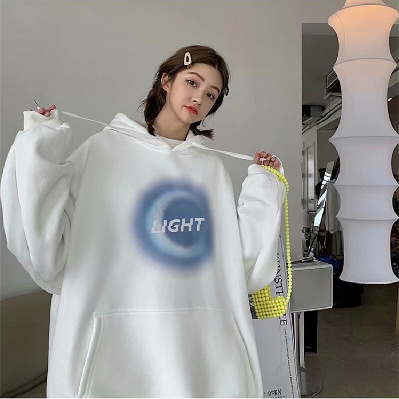 Áo Hoodie In Chữ Phong Cách Nhật Bản Thời Trang Mùa Đông Dành Cho Nam Nữ Size M-8XL