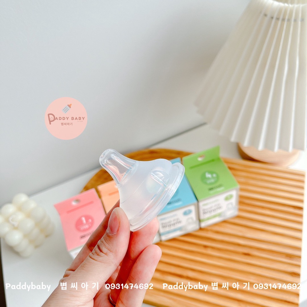 Núm ti thay thế bình Moyuum Hàn Quốc số 1-2-3-4