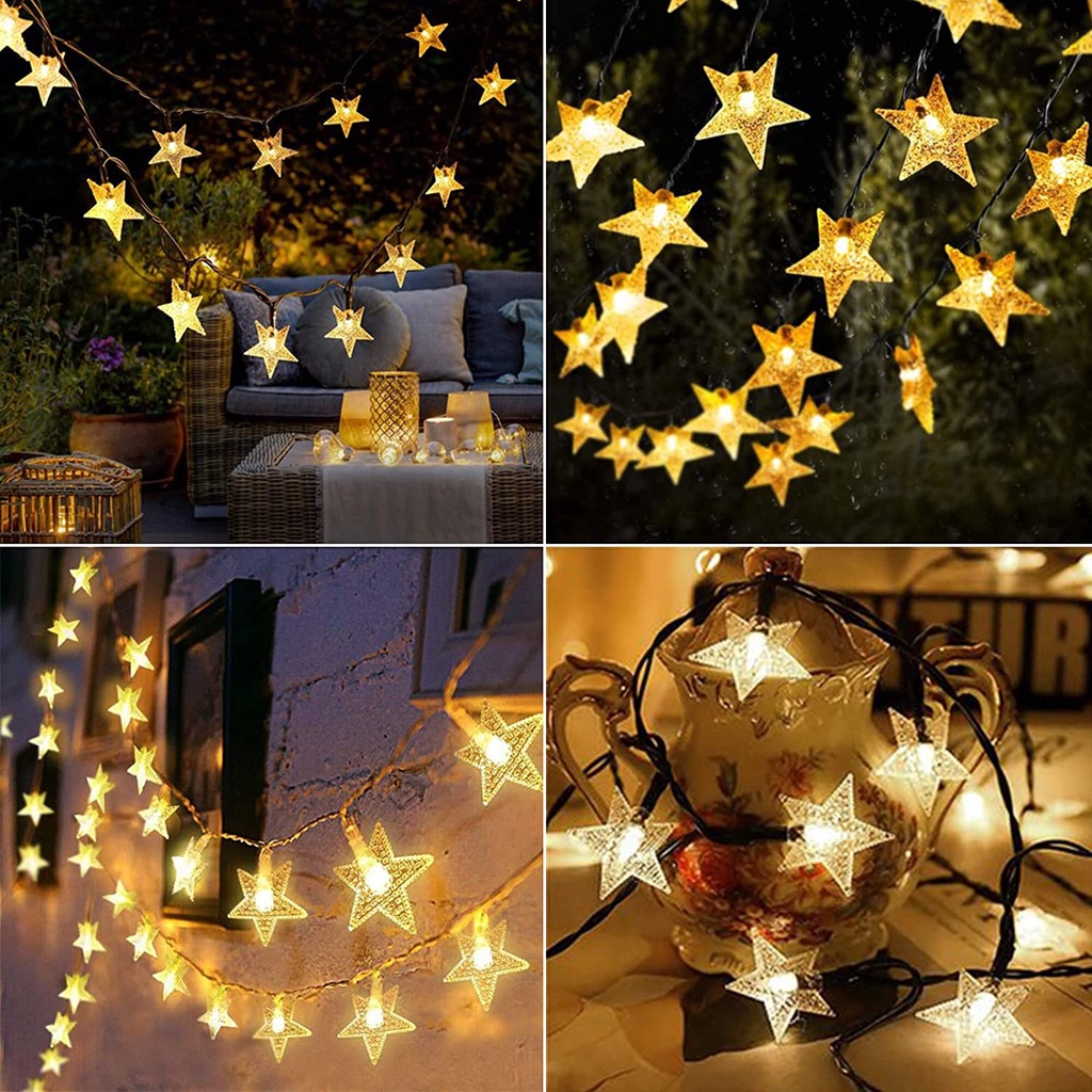 OSIDEN Dây đèn led trang trí sân vườn chống nước 5M/ 7M/ 12M