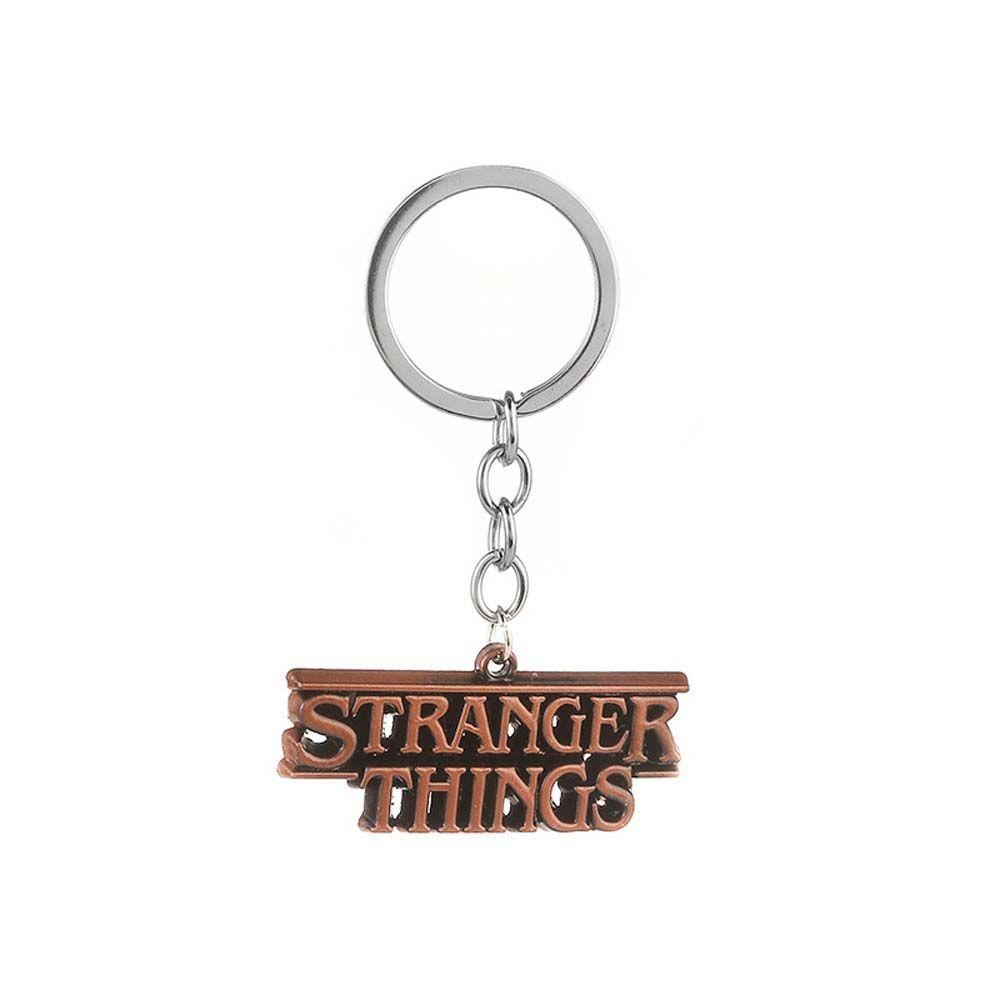 Móc Khóa Hình Logo Stranger Things Dễ Thương
