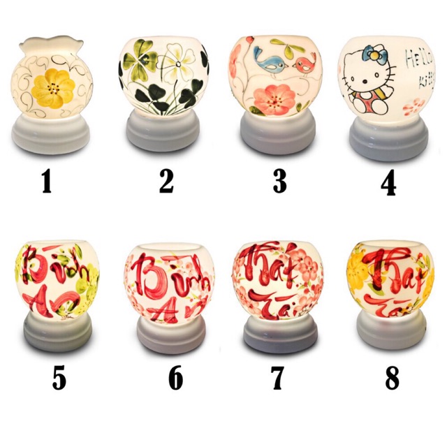 Combo đèn xông tinh dầu
