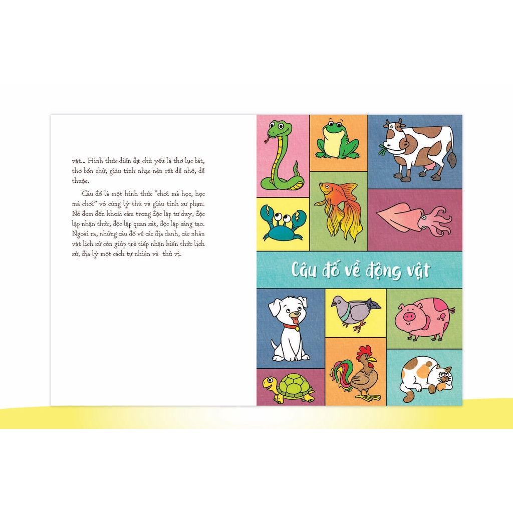Sách - Câu Đố Dân Gian Việt Nam Hay Nhất [3y+]