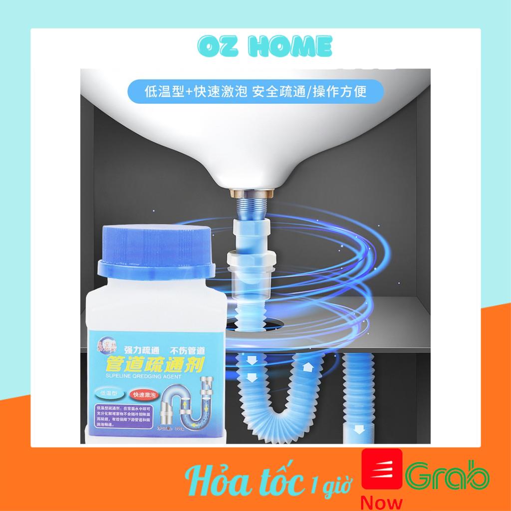 Bột thông Cống OZhome - Thế Hệ Mới ,Thông Bồn Cầu Thần Thánh ,Thông Tắc Bồn Cầu Nhanh Chóng