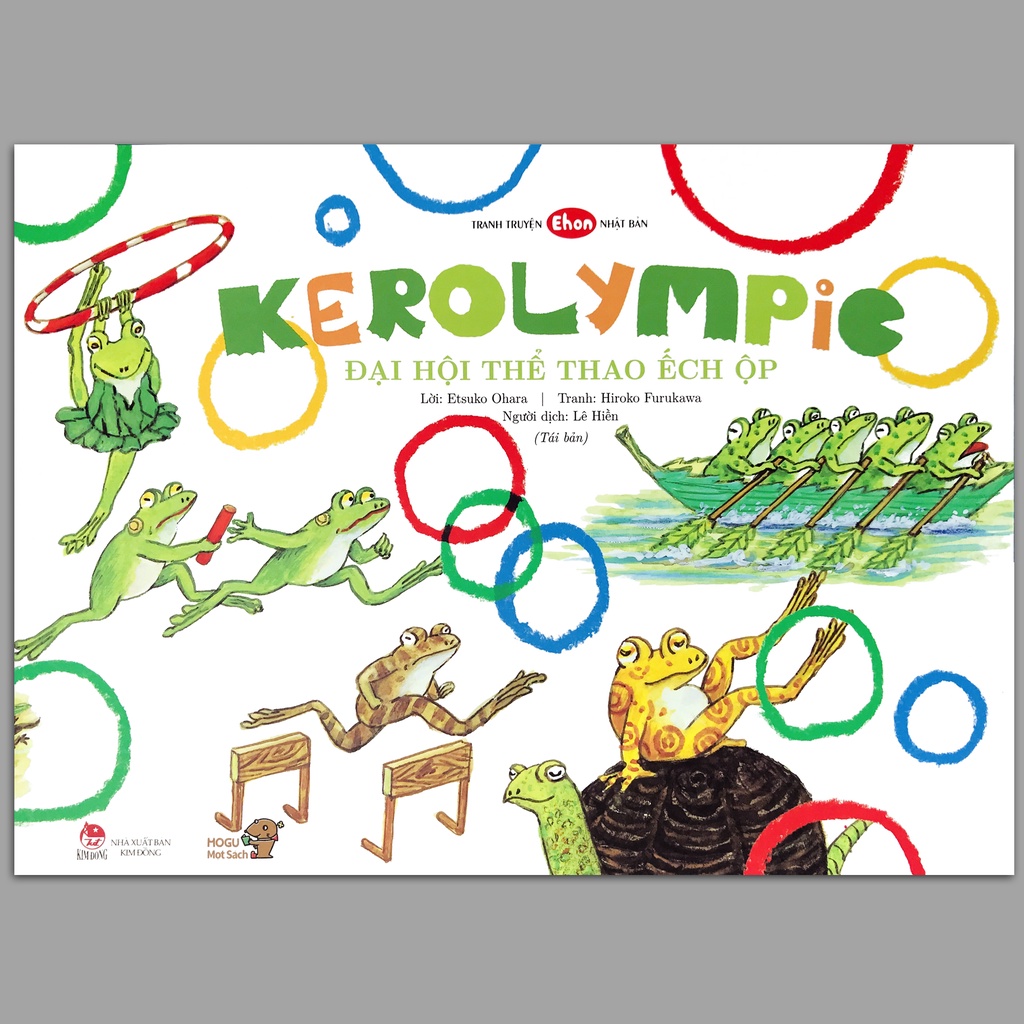 Sách - Tranh Truyện Ehon Nhật Bản - Kerolympic: Đại Hội Thể Thao Ếch Ộp