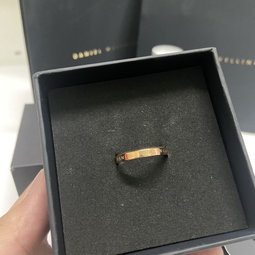 Nhẫn couple unisex nam nữ bản thép titan không gỉ 316L dành cho cặp đôi THE BOX STUDIO