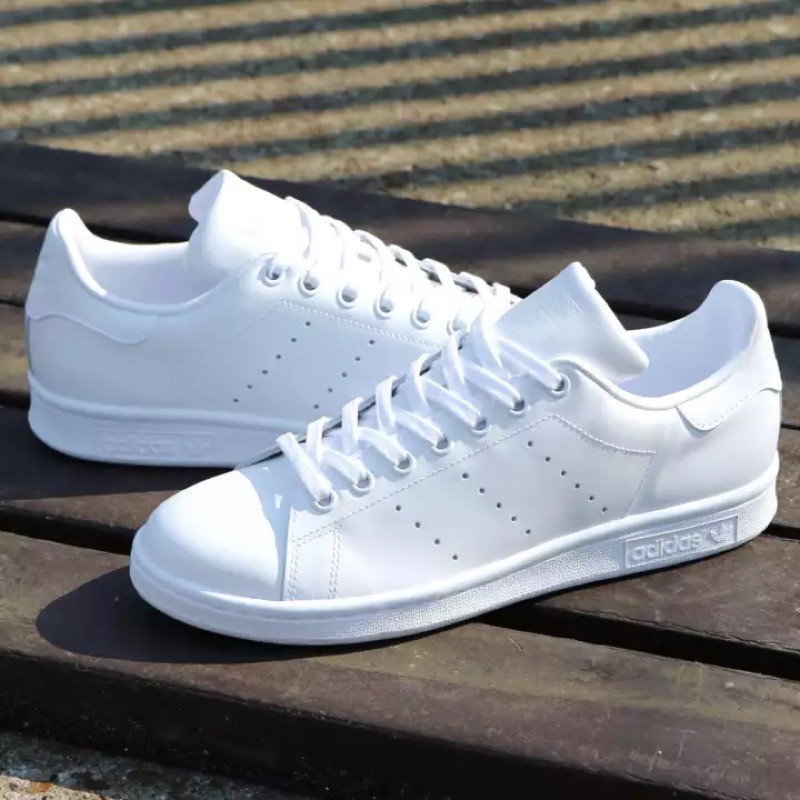 [Adidas giày]Giày Adidas Stan Smith All White chính hãng ?