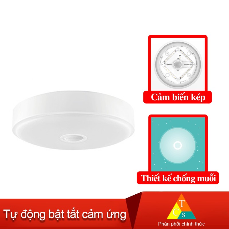 Đèn LED ốp trần mini Yeelight cảm biến kép
