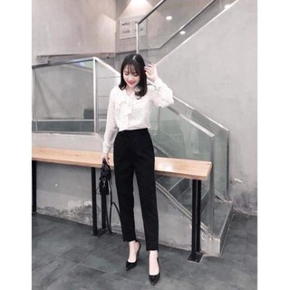 QUẦN CÔNG SỞ BAGGY GẤU LỆCH