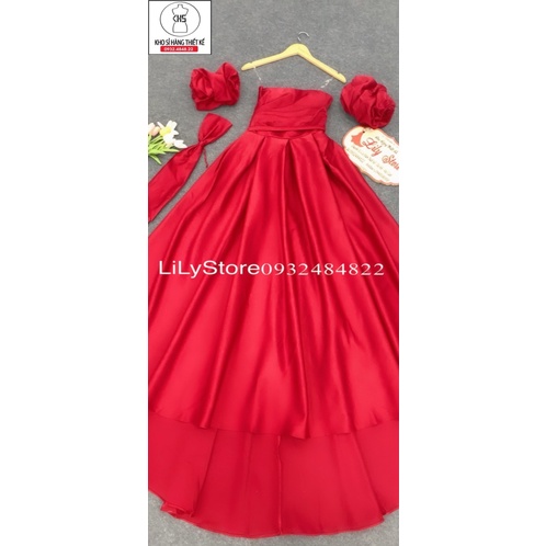 ĐẦM DÂU MẶC CƯỚI MUA 1 MẶC DC 3 KIỂU FULL SIZE S/M/L/XL ( kèm ảnh và video do chủ shop tự chụp 10000%)