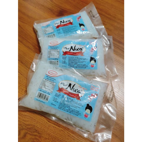 Combo 6 bún 6 phở nưa keto