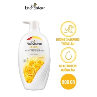 Sữa tắm hương nước hoa dưỡng da thơm mịn Enchanteur Charming 900gr
