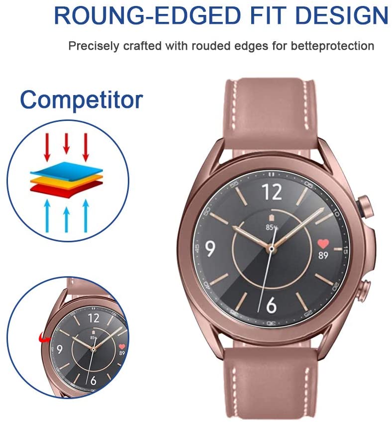 Kính cường lực HD bảo vệ màn hình cho đồng hồ Samsung Galaxy Watch 3 41mm / 45mm