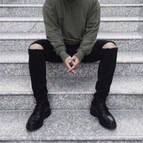 quần jean nam đen rách gối mẫu mới ( CHẤT GIÃN TỐT ) giá cực rẻ Q9669