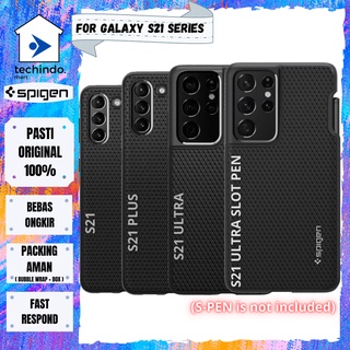 Spigen ốp điện thoại mềm màu trơn cho samsung galaxy s21 / ultra / plus