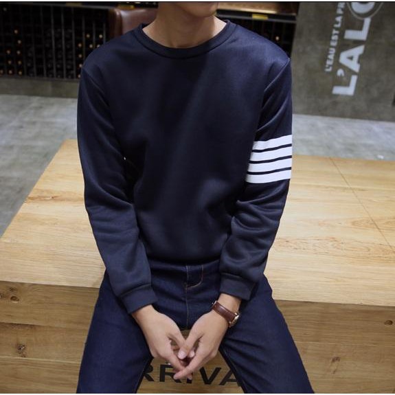 Áo nỉ nam nữ tay dài giữ nhiệt sweater ấm áp kiểu dáng thể thao KING SPORT