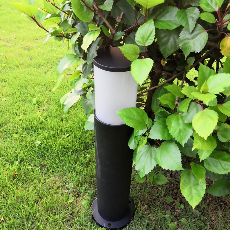 Đèn trụ sân vườn cổ trắng, ánh sáng lạnh đẹp, thân nhôm đúc. Hàng cao cấp bảo hành 2 năm