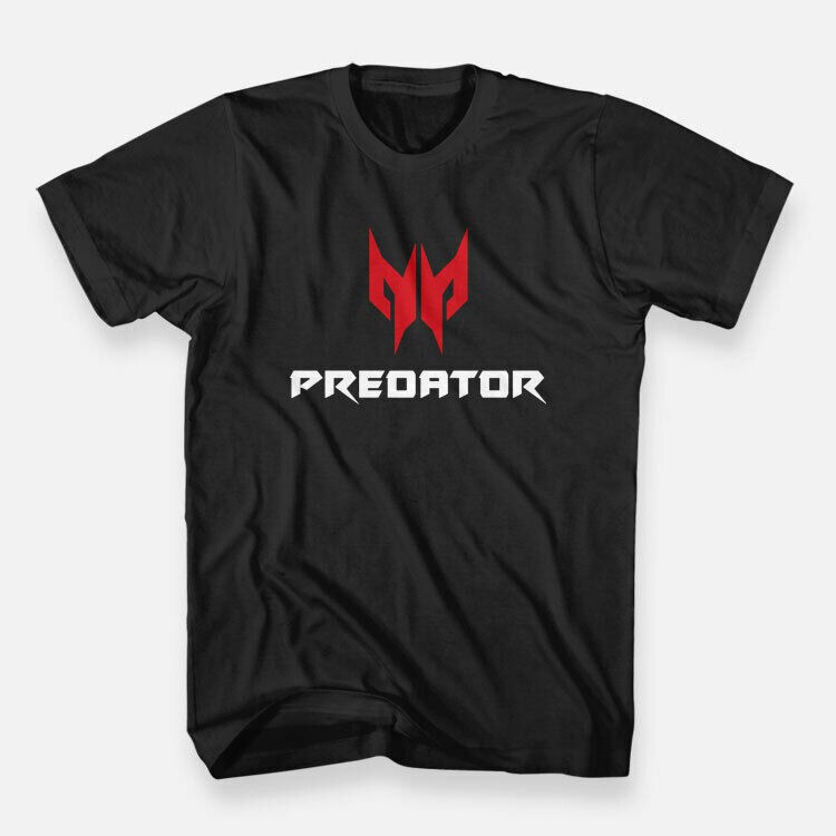 Áo Thun Nam In Chữ The Predator Gamer Acer Predator Mới