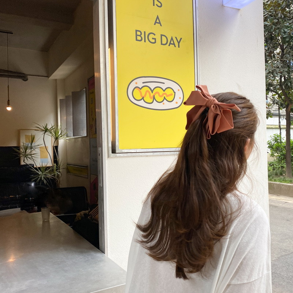 Kẹp tóc phong cách Hàn Quốc ngọt ngào dễ thương