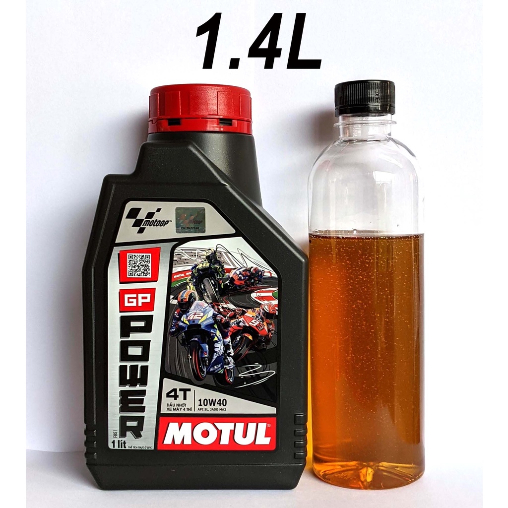 Motul GP Power 10W40 Cao Cấp Xe Số, Côn Tay