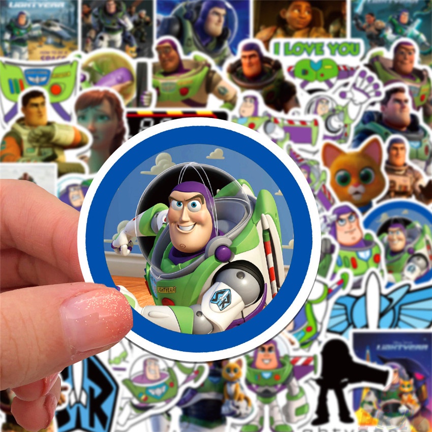 ❉ Buzz Lightyear Series 01 Stickers ❉ 50Pcs/Set DIY Fashion Waterproof Doodle Decals Stickers