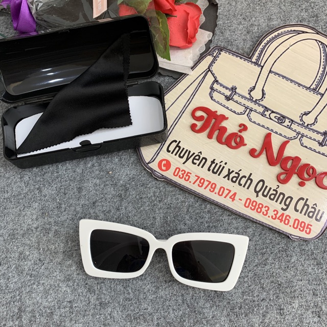 Kính Mát Nữ Thời Trang Mắt Vuông Gọng Trắng HotTrend 2020 Mã N26- Kính Mắt Thời Trang | BigBuy360 - bigbuy360.vn
