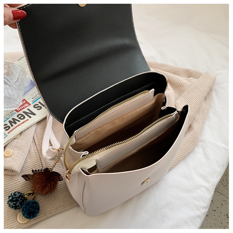 Balo da CHUWANGLIN vải da mềm đa năng thời trang cho nữ