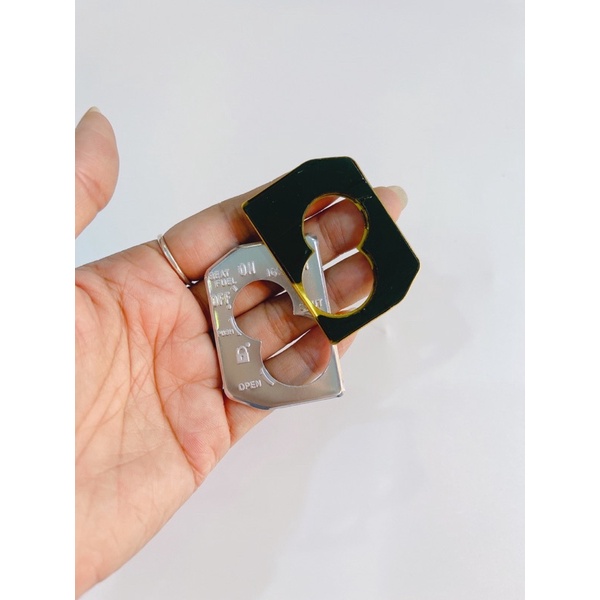 Tem dán khoá nhôm xe Vario 125 đời 2018-2020, WinnerX V1 bảo vệ chống trầy ổ khoá