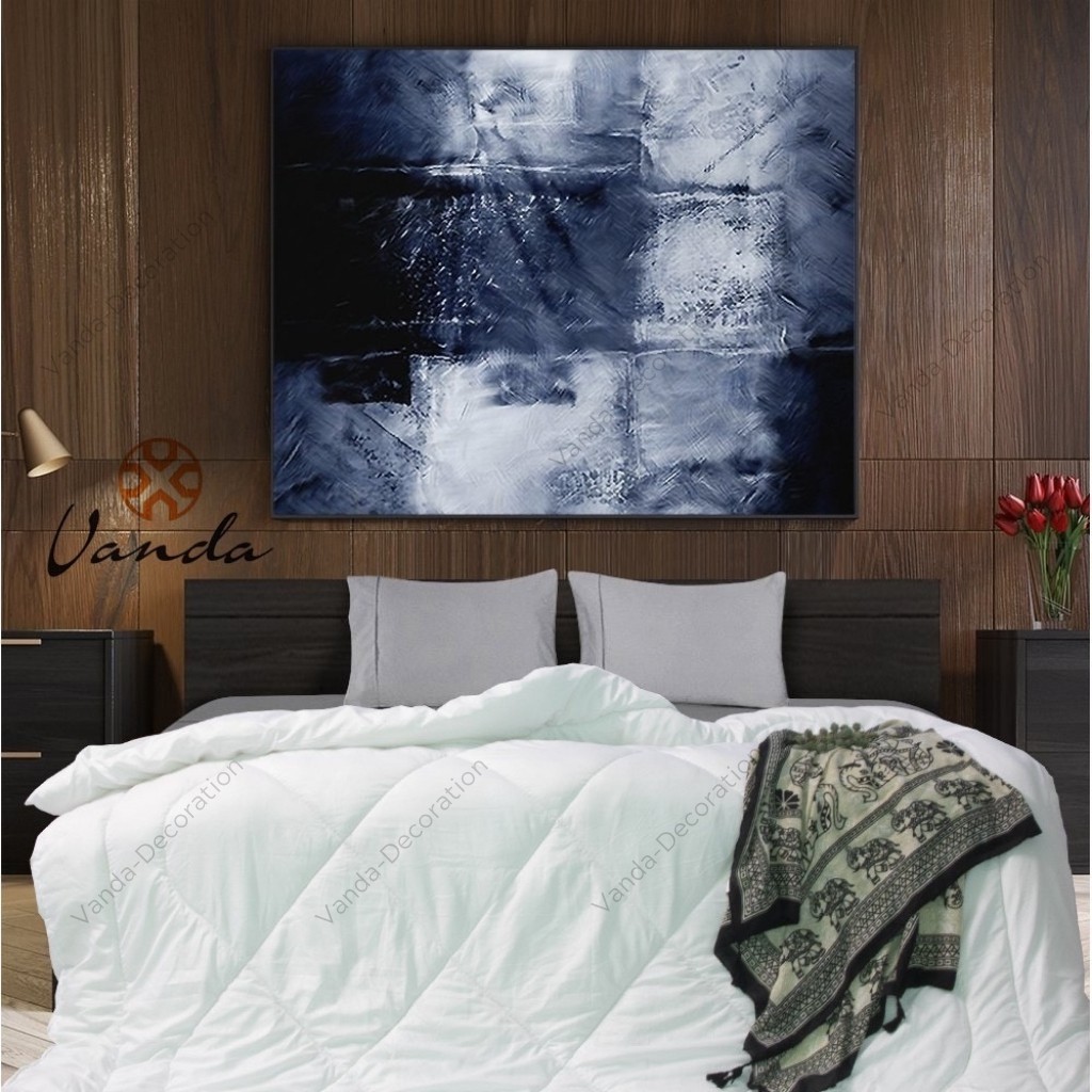 Chăn phao siêu nhẹ siêu ấm Vanda loại 2,5kg ruột bông gòn kháng khuẩn | BigBuy360 - bigbuy360.vn