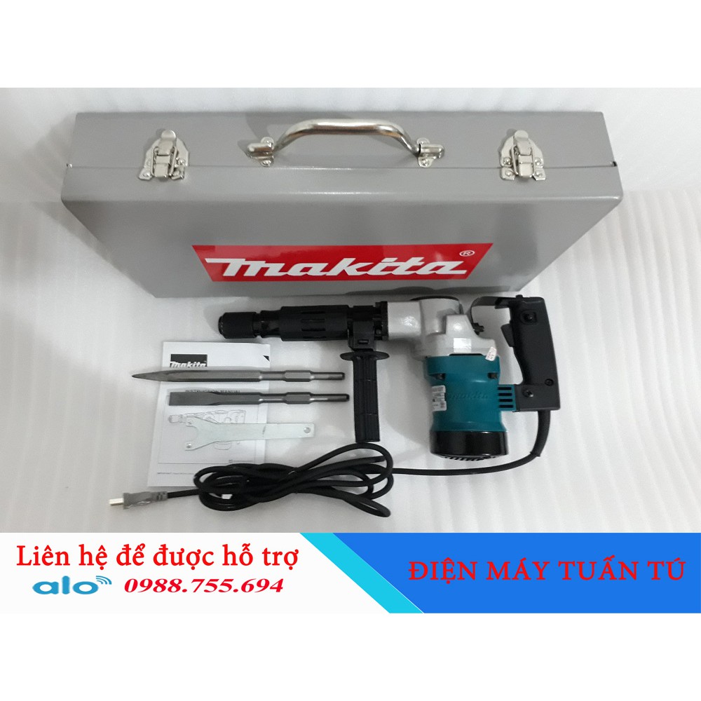 MÁY ĐỤC BÊ TÔNG MA.KI.TA-HM0810T 1200W Nhật Bản - 100% Dây đồng chịu nhiệt độ cao