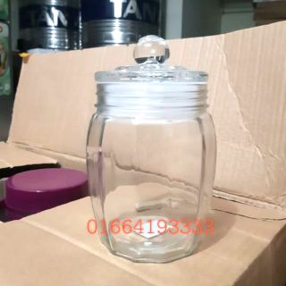 Lọ thủy tinh nắp núm