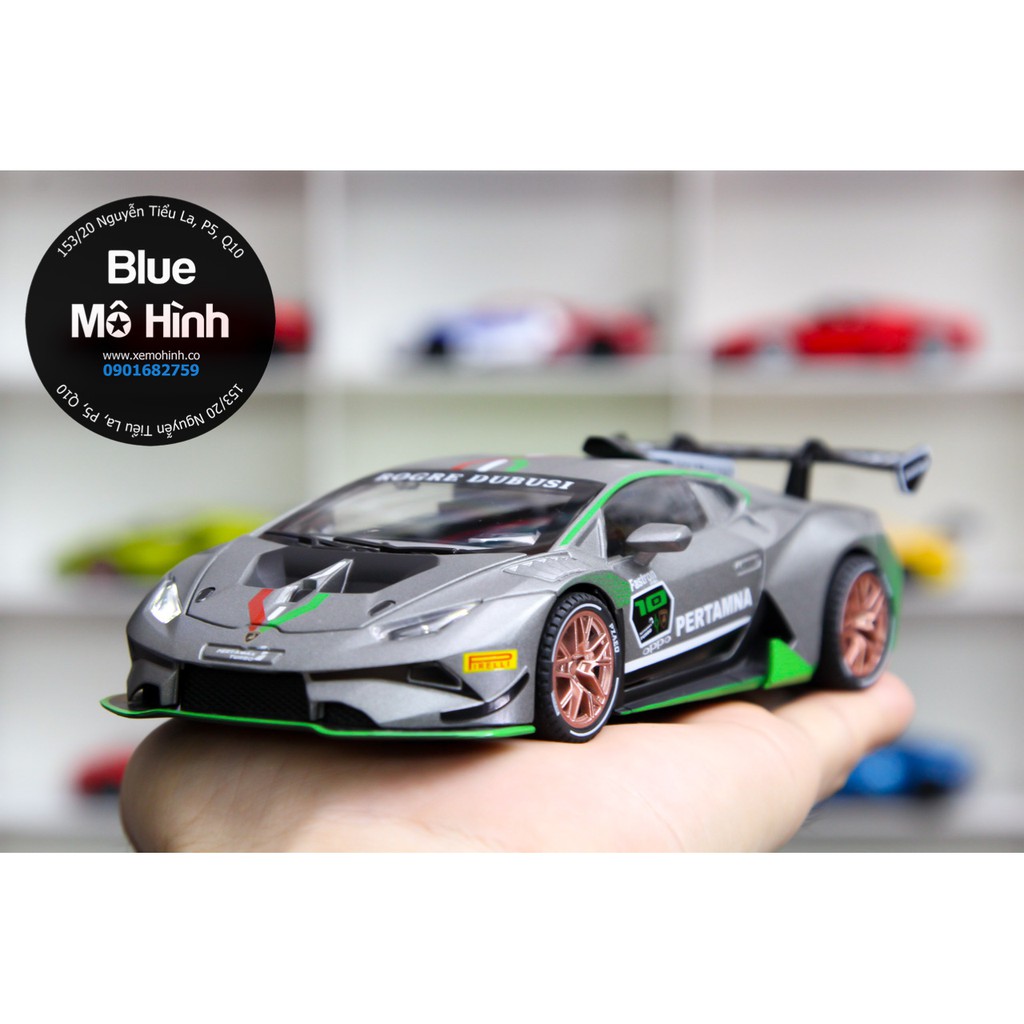 Blue mô hình | Xe mô hình Lambo Huracan GT3 Evo 1:32