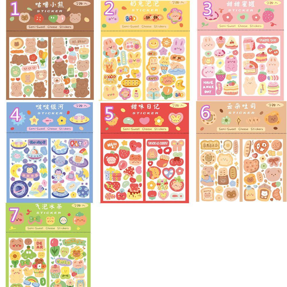 Sticker Hoạt Hình Dán Trang Trí Nhật Ký