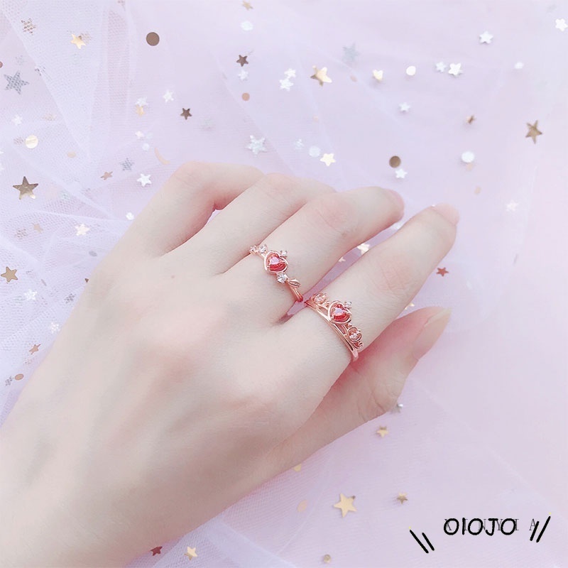 Nhẫn Mạ Bạc 925 Phong Cách Disney Độc Đáo Sành Điệu