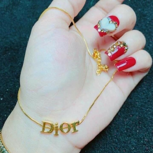 Dây chocker vàng 10kara Hàng thiết kế Lên cổ xinh vô cùng