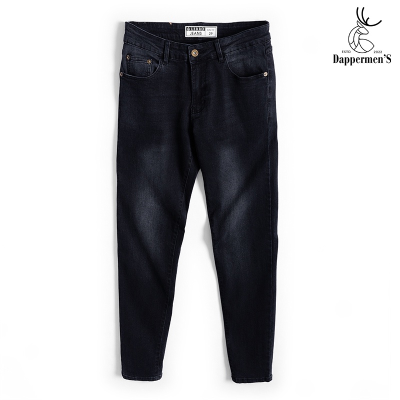 Quần jeans nam xám slimfit cao cấp chất liệu vải bò co giãn hơi ôm giữ form không phai màu CH-QDJE-001-LEB-XAM