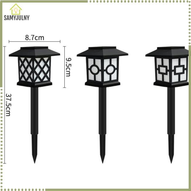 Đèn Led Năng Lượng Mặt Trời Chống Thấm Nước Chiếu Sáng Lối Đi Sân Vườn