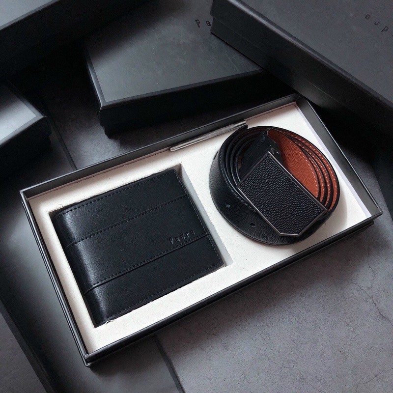 Set Thắt lưng ví da pedro siêu đẹp, chọn nịt ví tuỳ thích