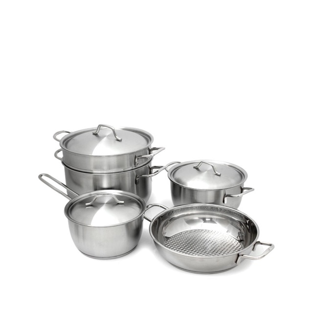 BỘ FIVETAR 5 MÓN 3 ĐÁY NẮP INOX - Khuyến Mại